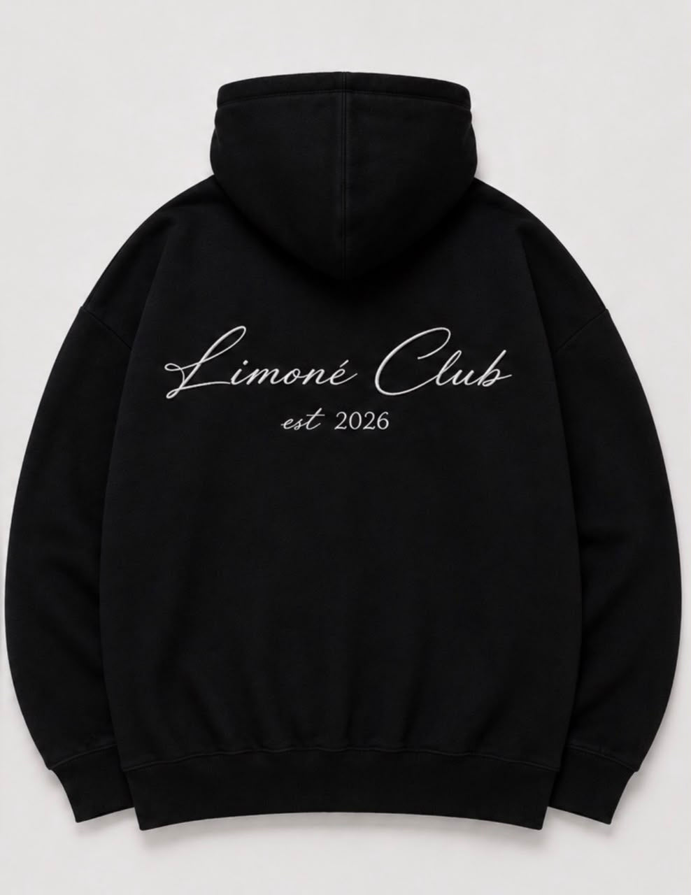 Limoné Club Script Hoodie back